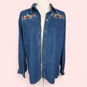 Cathy Daniels Blue Denim Shirt
